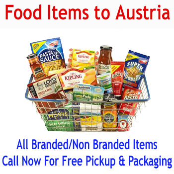 food item courier to Austria food item courier Austria