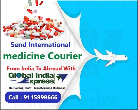 Send Medicine Courier To USA From India