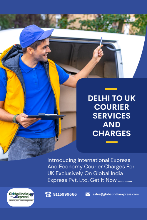 Delhi To London Courier Charges